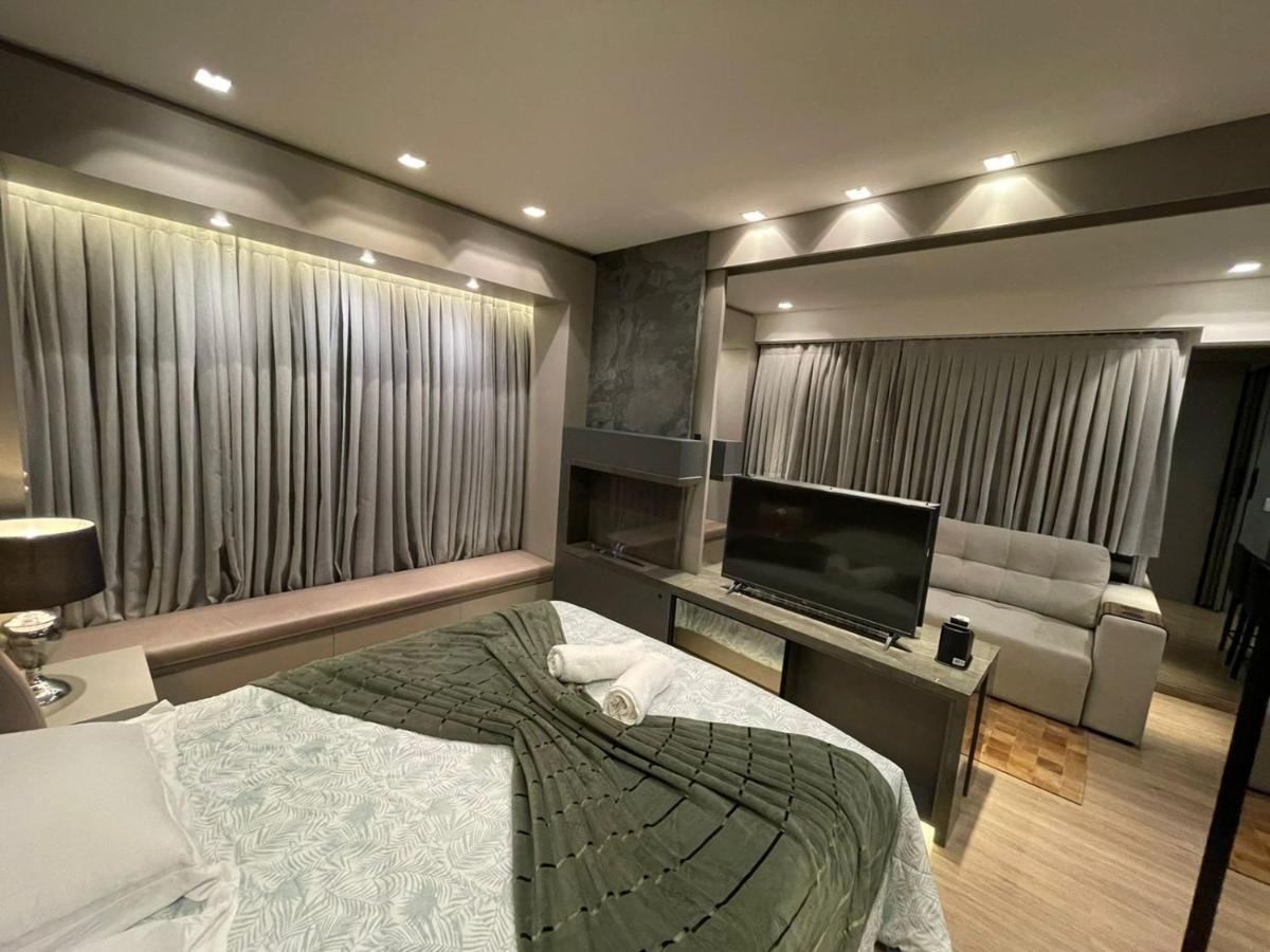 Loft Novo Aconchegante A 500M Da Rua Coberta Apartment Gramado Exterior photo