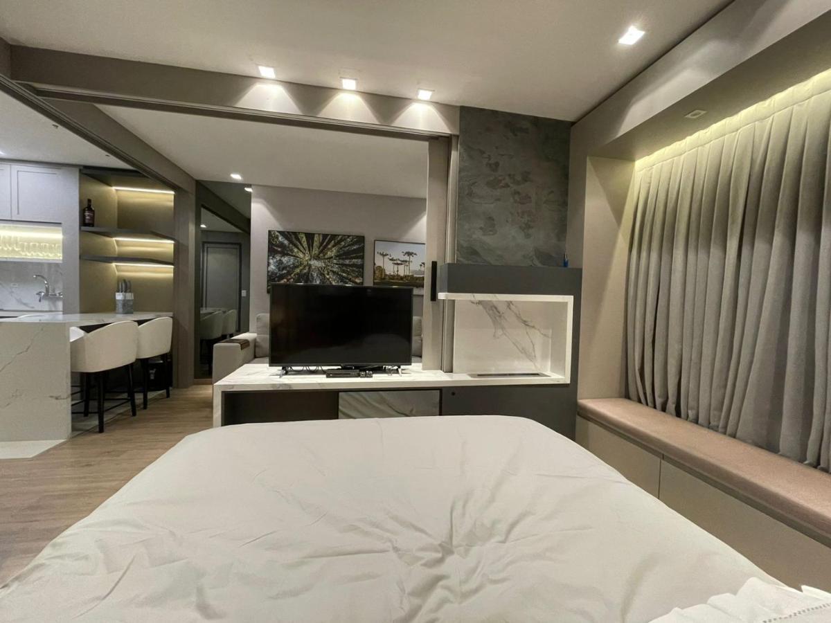 Loft Novo Aconchegante A 500M Da Rua Coberta Apartment Gramado Exterior photo